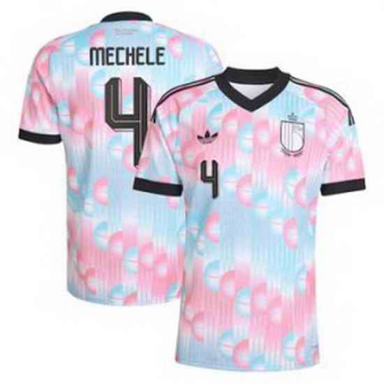 Men 4Brandon Mechele Belgium Jersey   2